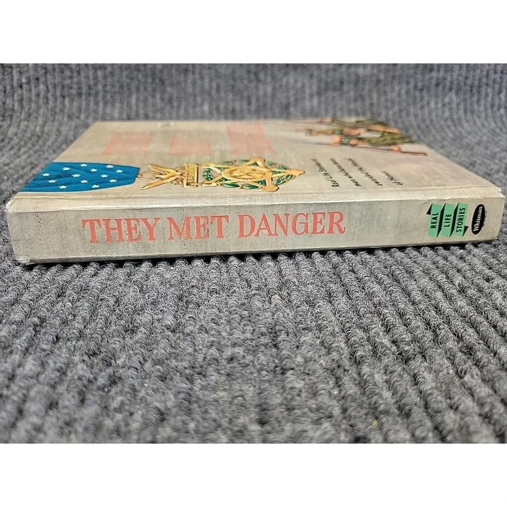 They Met Danger, by Captain Gordon D. Shirreffs 1960‎ Hardcover Witman
